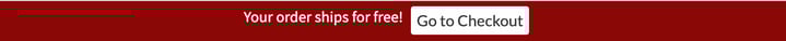 Privy Free Shipping Bar