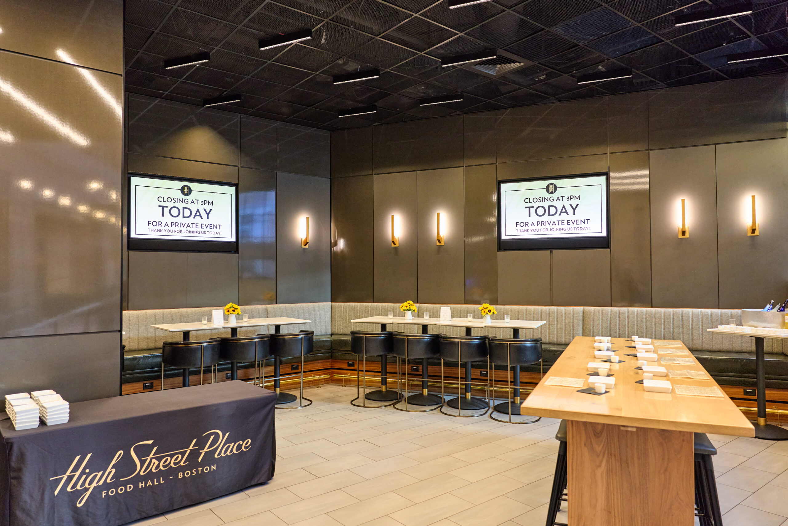 Capacity 40 seated, 50 standing